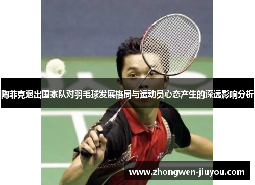 陶菲克退出国家队对羽毛球发展格局与运动员心态产生的深远影响分析